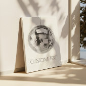Disco Ball Wall Art gepersonaliseerd canvas Afdruk