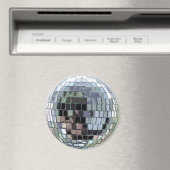 Disco Ball - Zilver Magneet (Insitu (Vaatwasser))