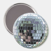 Disco Ball - Zilver Magneet (Voorkant / Achterkant)