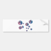 disco-ballen bumpersticker (Voorkant)