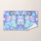 Disco-balletjes in pastelregenboogkleuren - 3D-opt Bad Handdoek (Handdoek)