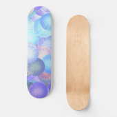 Disco-balletjes in pastelregenboogkleuren - 3D-opt Persoonlijk Skateboard (Voorkant)