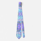 Disco-balletjes in pastelregenboogkleuren - 3D-opt Stropdas (Voorkant)