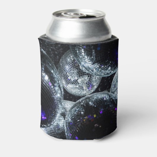 Disco Balls: Donkere feestsfeer Blikjeskoeler (Blikje Achterkant)