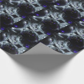 Disco Balls: Donkere feestsfeer Cadeaupapier (Hoek)