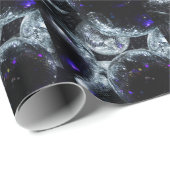 Disco Balls: Donkere feestsfeer Cadeaupapier (Rol Hoek)