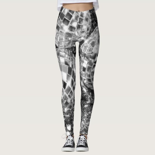Disco Balls Glam #11 #retro #wall #art Leggings (Voorkant)