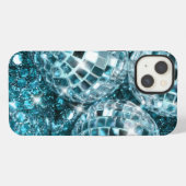 Disco Balls Glam #16 #retro #muur #kunst iPhone Hoesje (Achterkant horizontaal)