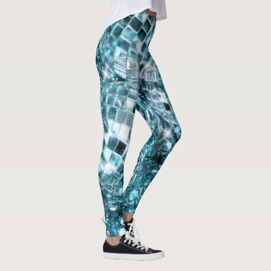 Disco Balls Glam #16 #retro #wall #art Leggings (Rechts)