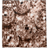 Disco Balls Glam 17 Douchegordijn (Voorkant)