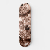 Disco Balls Glam 17 Persoonlijk Skateboard (Voorkant)