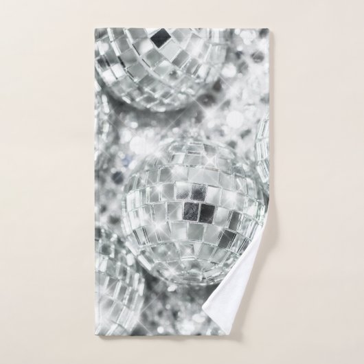 Disco Balls Glam #1 #retro #wall #art Bad Handdoek (Handdoek)