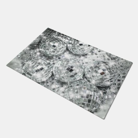 Disco Balls Glam #1 #retro #wall #art Deurmat (Schuin)