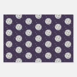 Disco Balls Inpakpapier Vel