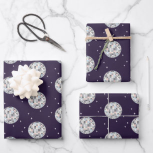 Disco Balls Inpakpapier Vel