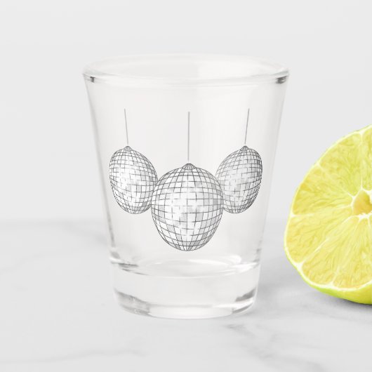 Disco Balls Shot Glas (Voorkant)