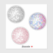 Disco Balls Sticker Set (Vel)