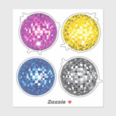Disco Balls Sticker Set (Vel)