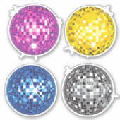 Disco Balls Sticker Set (Voorkant)