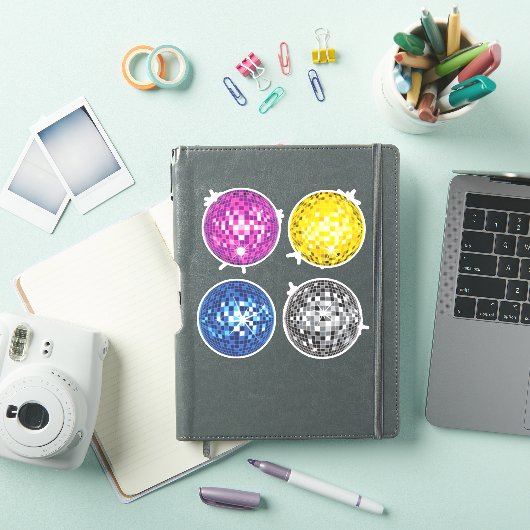 Disco Balls Sticker Set (iPad Cover)