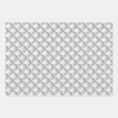 Disco Balls Zilver Roze en Goud Inpakpapier Vel (Voorkant)