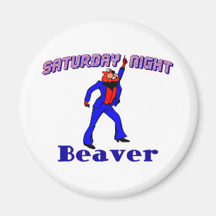 Disco Beaver Magneet