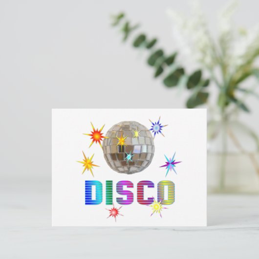 Disco Briefkaart (Staand voorkant)