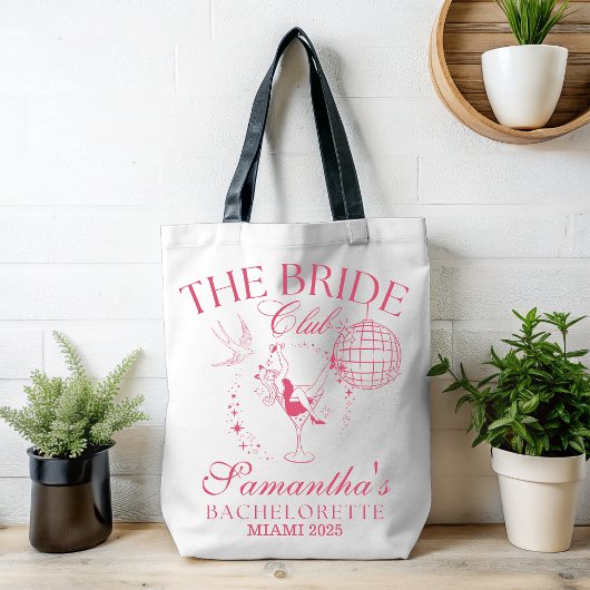 Disco Bruid Martini Danser  Tote Bag