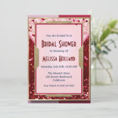 Disco Bruids Douche Uitnodiging (Staand voorkant)