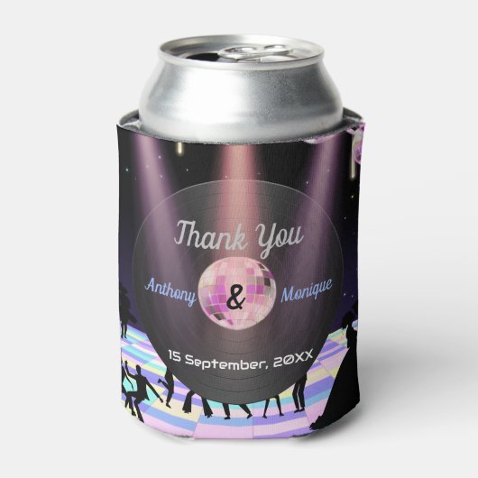  Disco bruiloft Blikjeskoeler (Blikje Voorkant)