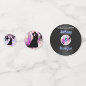  Disco bruiloft Confetti (Voorkanten)