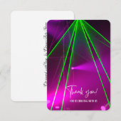 Disco Cards Dank je Bedankkaart (Voorkant / Achterkant)