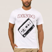 Disco Cassette 70's Music Entertainment Retro T-shirt (Voorkant)