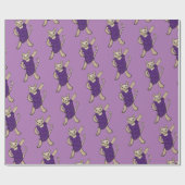 Disco Cat Cadeaupapier (Vlak)