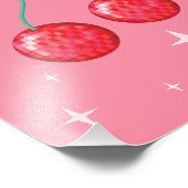 Disco Cherry 1 Foto Afdruk (Hoek)