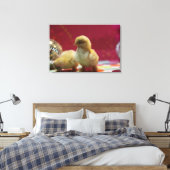 Disco Chicken Canvas Afdruk (Insitu (Slaapkamer))