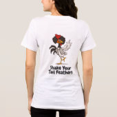Disco Chicken Tri-Blend Shirt (Achterkant)