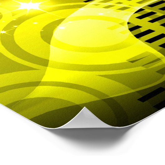 disco cityscape poster (Hoek)