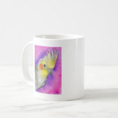 Disco Cockatiel Koffiemok (Voorkant links)
