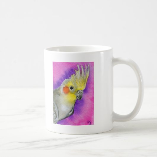 Disco Cockatiel Koffiemok (Rechts)