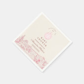 Disco Cowgirl-Baby shower Servet (Hoek)