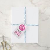 Disco Cowgirl Bachelorette Dank je Labels Cadeaulabel (Met Touw)
