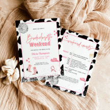 Disco Cowgirl Bachelorette Party | Ruimtevaartwage