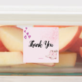 Disco Cowgirl Dank je wel Labels (Aangebracht)