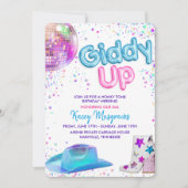 Disco Cowgirl : de dag van het weekend Kaart (Voorkant)