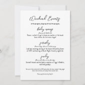 Disco Cowgirl Hand getrokken vrijgezellenfeest Kaart (Achterkant)