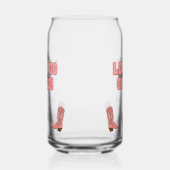 Disco Cowgirl Meisjes Weekend Bachelorette Party Blikvorm Glas (Rechts)