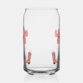 Disco Cowgirl Meisjes Weekend Bachelorette Party Blikvorm Glas (Links)