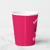 Disco Cowgirl met sterpatroon Papier bekertjes Papieren Bekers (Rechts)