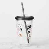 Disco Cowgirl Nashville Pink Rodeo | Bachelorette Acryl Drinkbeker (Links)